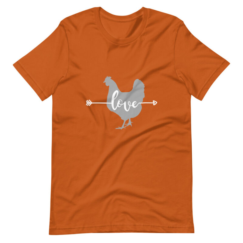 Chicken Love Short-Sleeve Unisex T-Shirt - Image 6