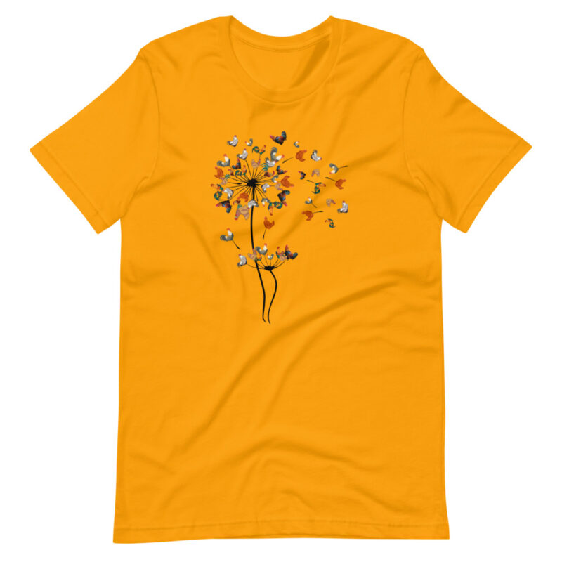 Dandelion Chickens Short-Sleeve Unisex T-Shirt