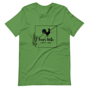Farm Wife Happy Life Short-Sleeve Unisex T-Shirt