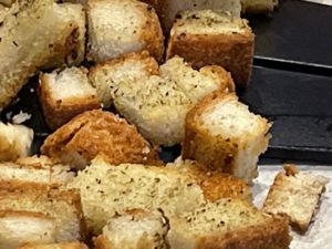 Easy Gluten Free Croutons