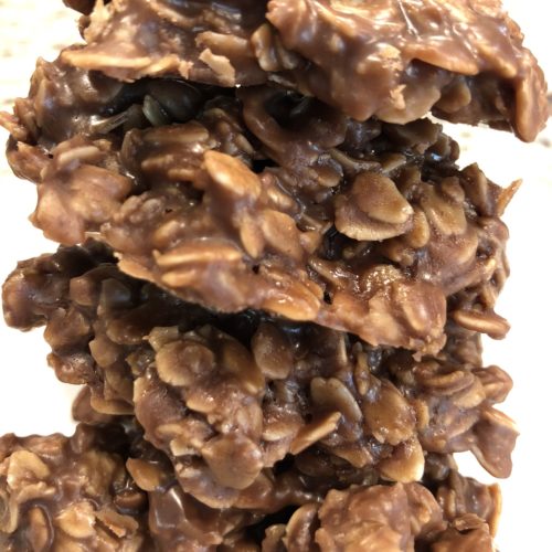 Chocolate Oatmeal No-Bake Cookies