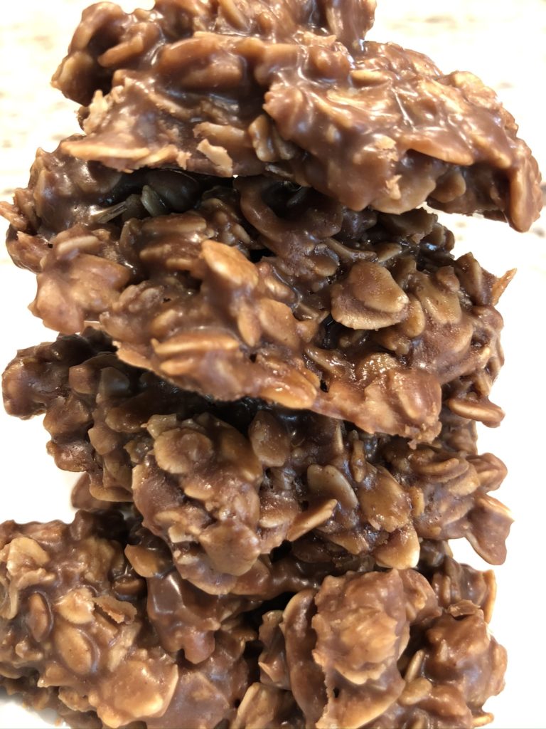 Chocolate Oatmeal No-Bake Cookies