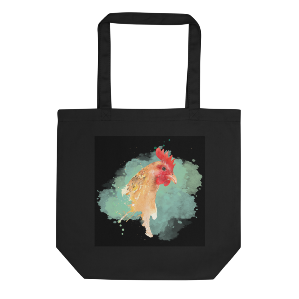 Watercolor Rooster Eco Tote Bag