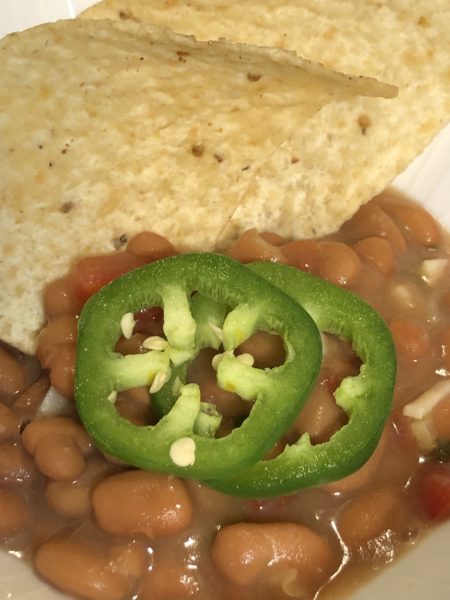 Easy Charro Beans