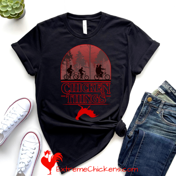 Stranger Chicken Things Unisex T-Shirt